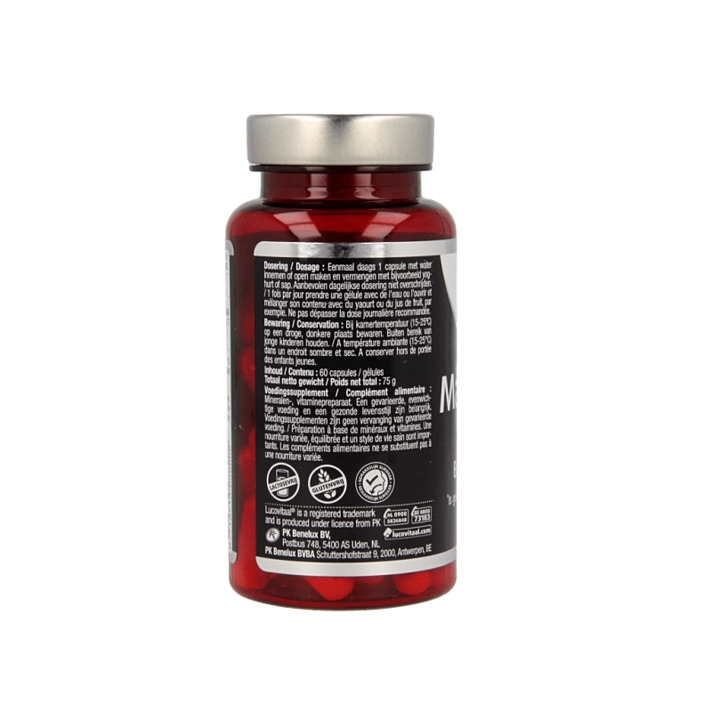 Lucovitaal Magnesium 400 met B6 en L - Tryptofaan 60 Capsules - DrogistWereld
