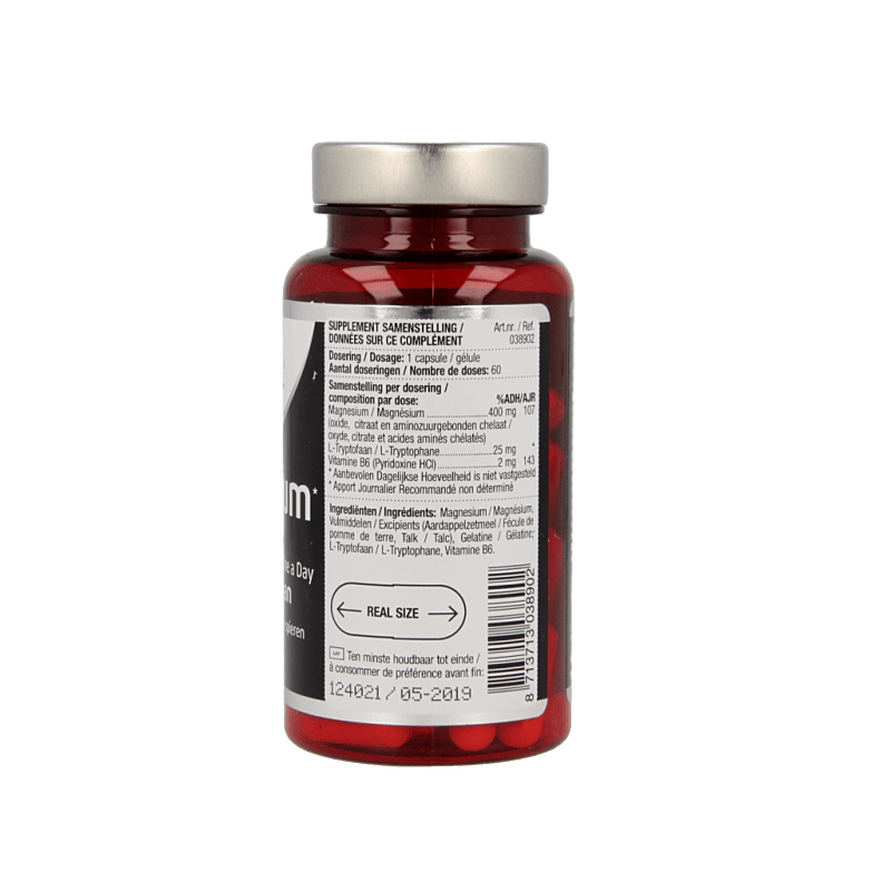Lucovitaal Magnesium 400 met B6 en L - Tryptofaan 60 Capsules - DrogistWereld