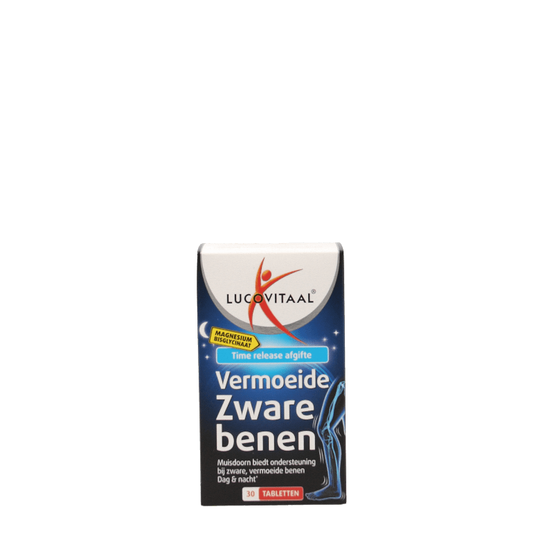 Lucovitaal Magnesium vermoeide zware benen 30 Tabletten - DrogistWereld