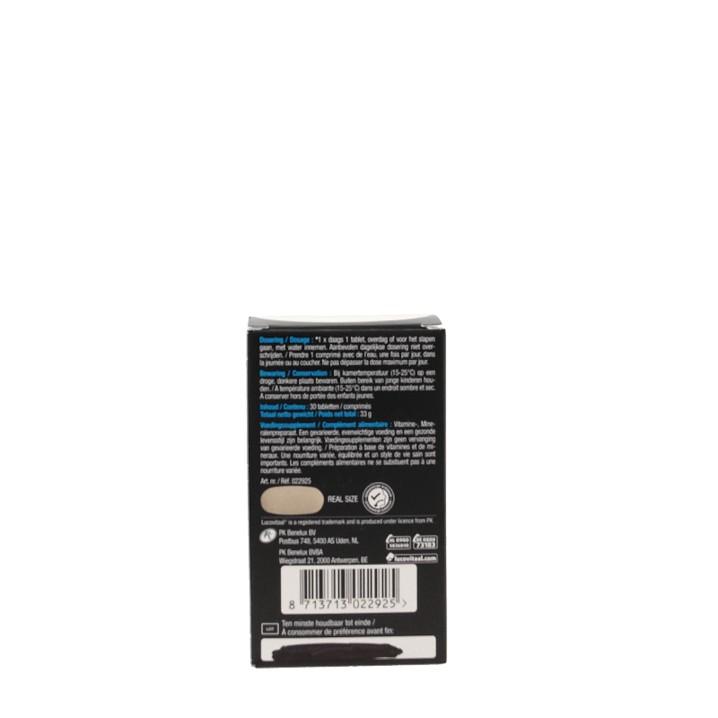 Lucovitaal Magnesium vermoeide zware benen 30 Tabletten - DrogistWereld