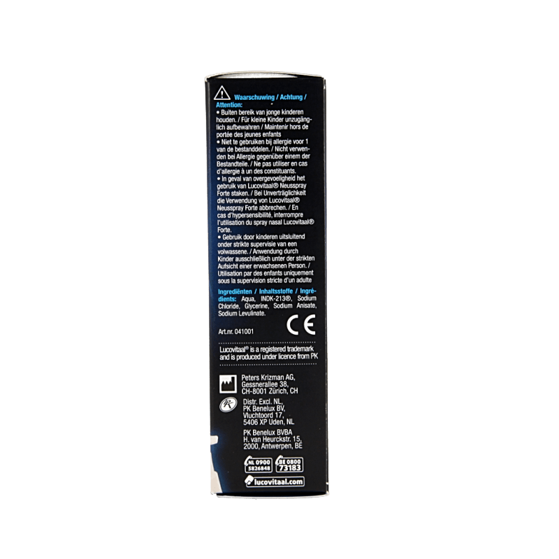 Lucovitaal Neus & bijholte spray 10 Milliliter - DrogistWereld