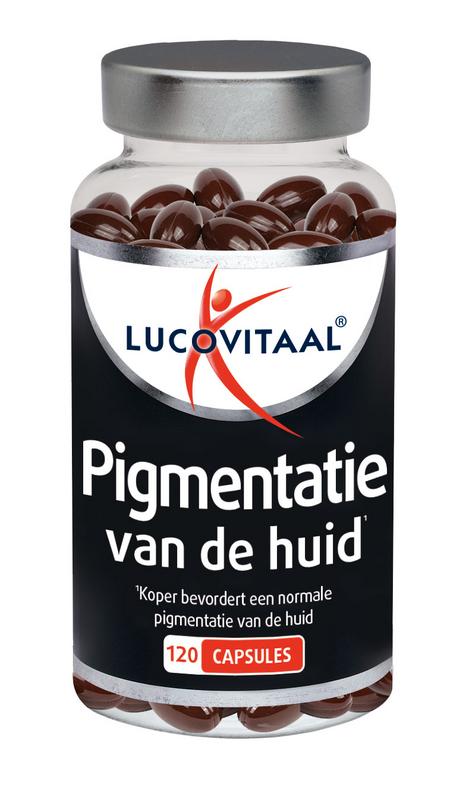 Lucovitaal Pigmentatie van de huid 120 Capsules - DrogistWereld