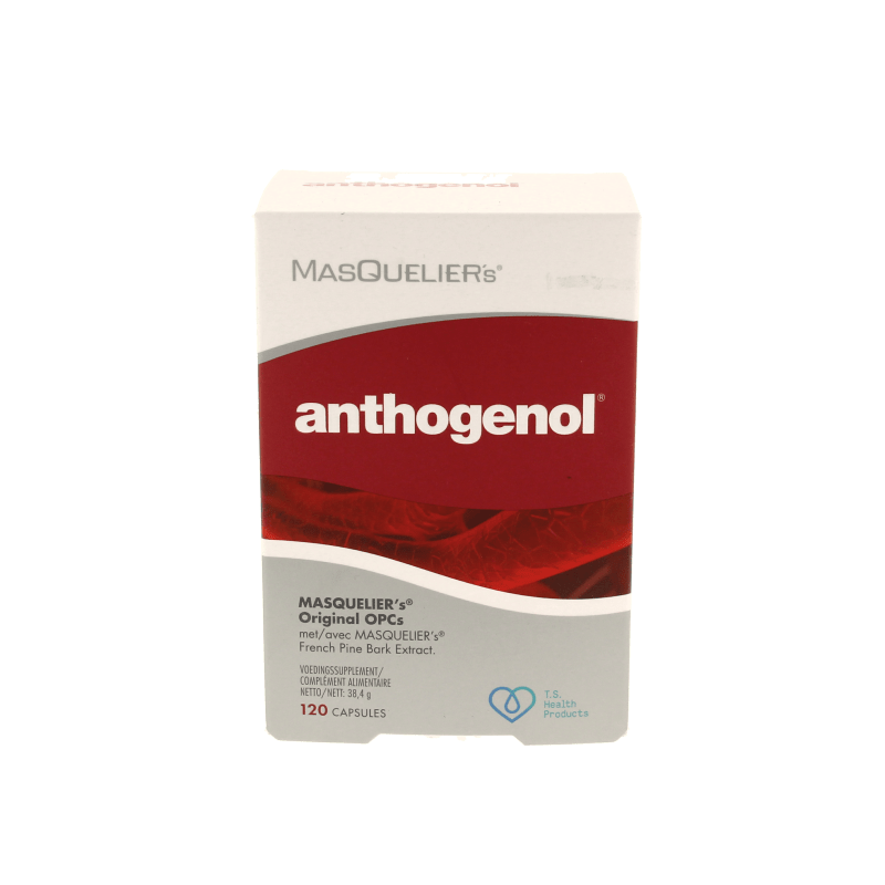 Masqueliers Anthogenol 120 Capsules - DrogistWereld