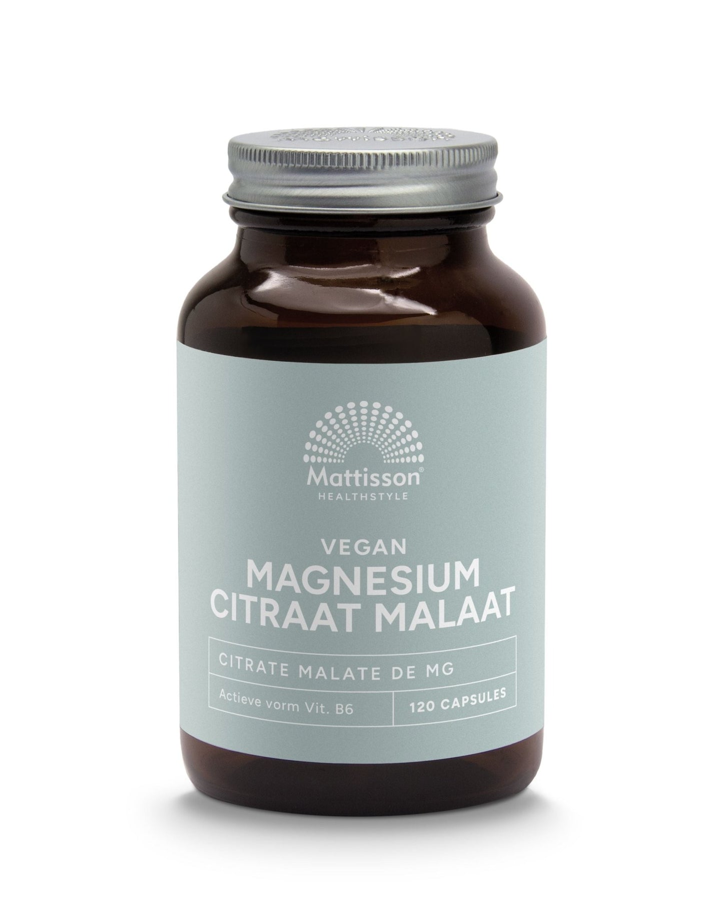 Mattisson Magnesium citraat malaat met actieve vorm vit. b6 120 Vegetarische capsules - DrogistWereld