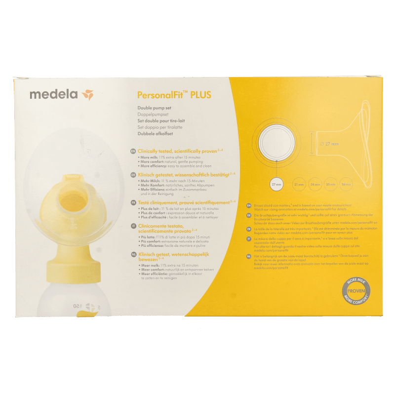 Medela Symphony afkolfset dubbel L 1 Set - DrogistWereld