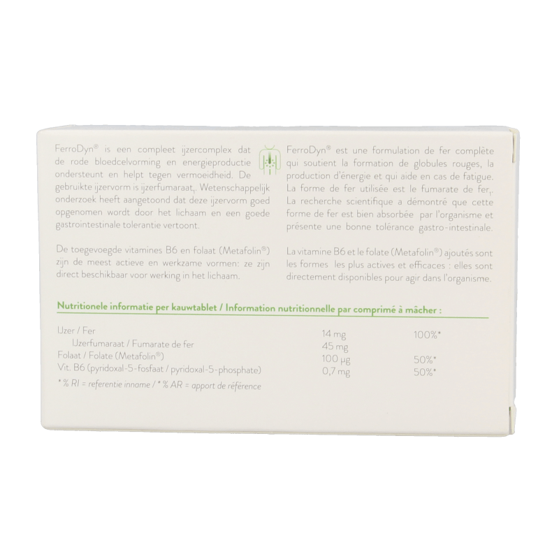 Metagenics Ferrodyn 84 Kauwtabletten - DrogistWereld