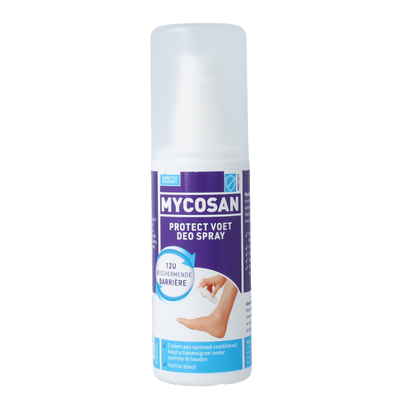 Mycosan Deodorant voetspray 80 Milliliter - DrogistWereld