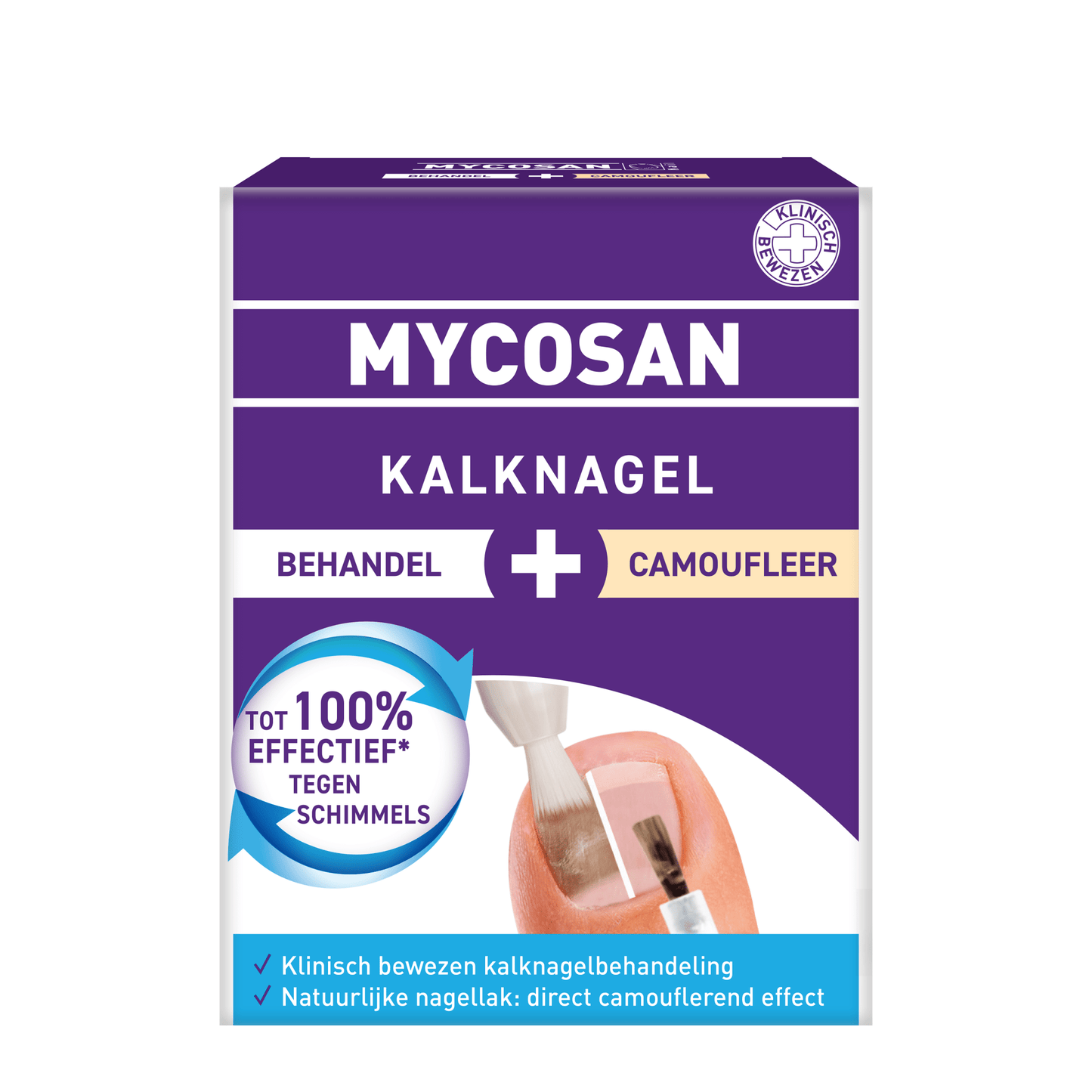 Mycosan Kalknagel behandel & camoufleer 1 Set - DrogistWereld