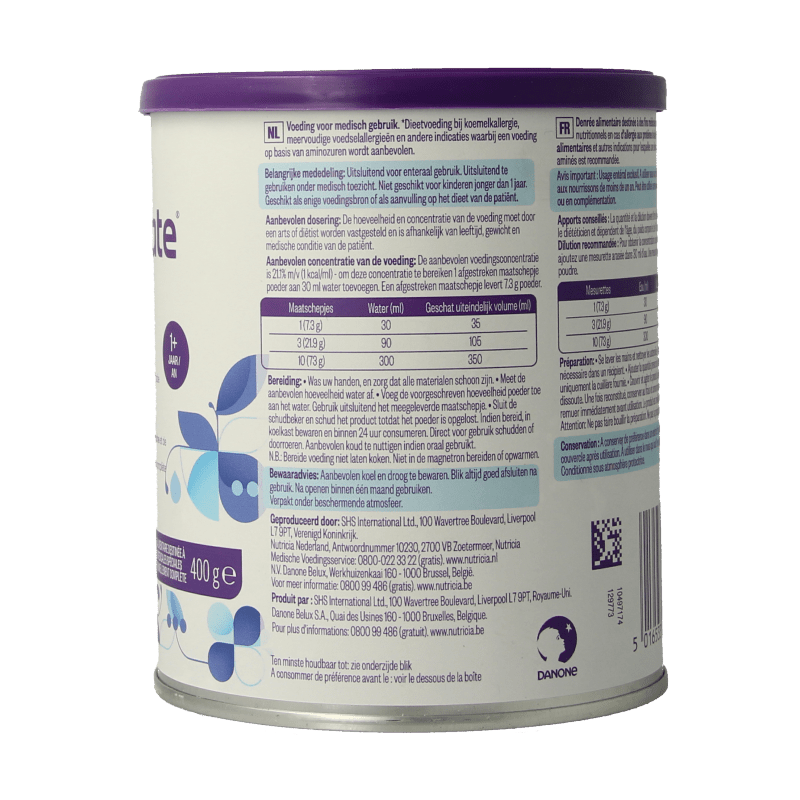 Neocate Junior neutraal 400 Gram - DrogistWereld