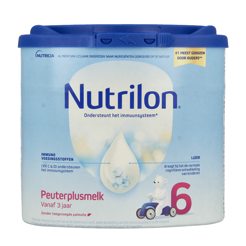 Nutrilon 6 Peutermelkplus melk poeder 400 Gram - DrogistWereld