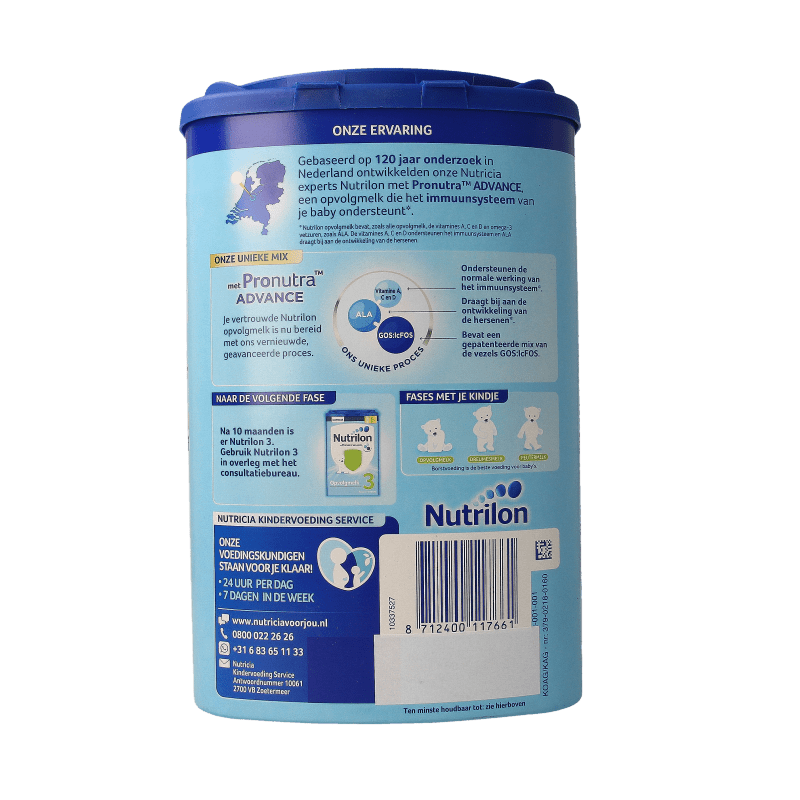 Nutrilon Standaard 2 opvolgmelk 800 Gram - DrogistWereld
