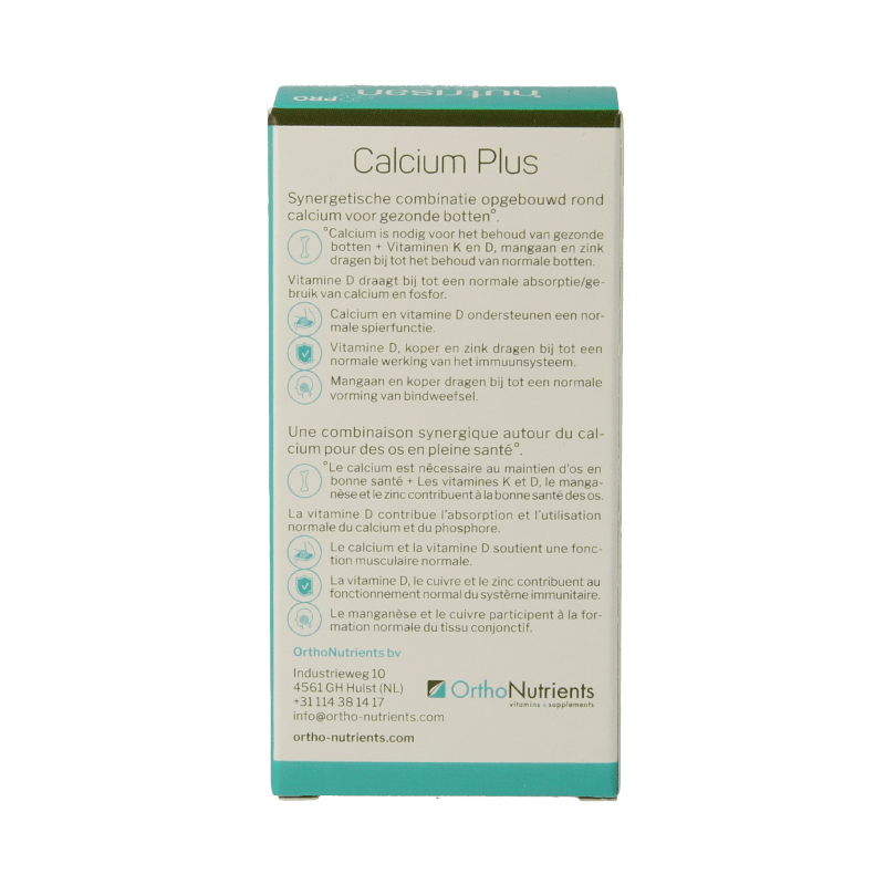 Nutrisan Calcium plus 60 Tabletten - DrogistWereld