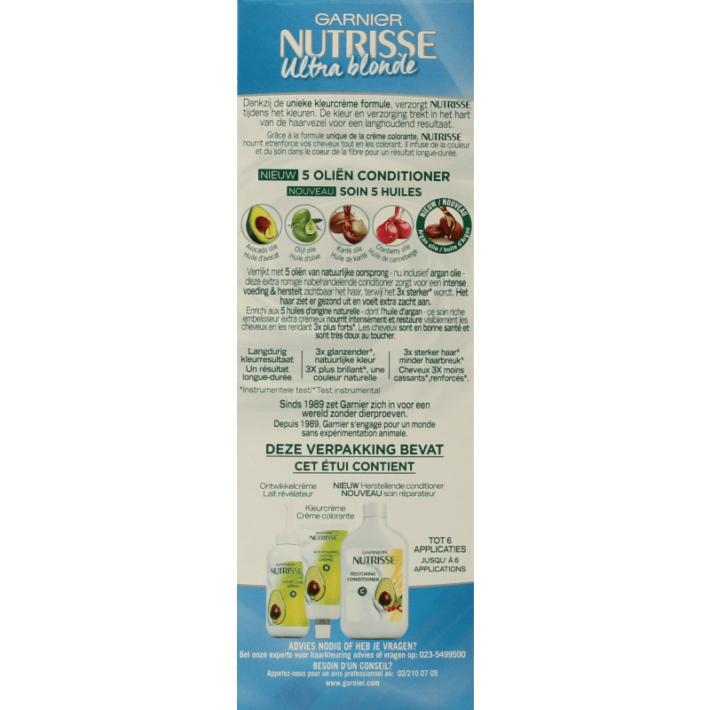 Nutrisse Nutrisse 100 truly blond camomille 1 Set - DrogistWereld