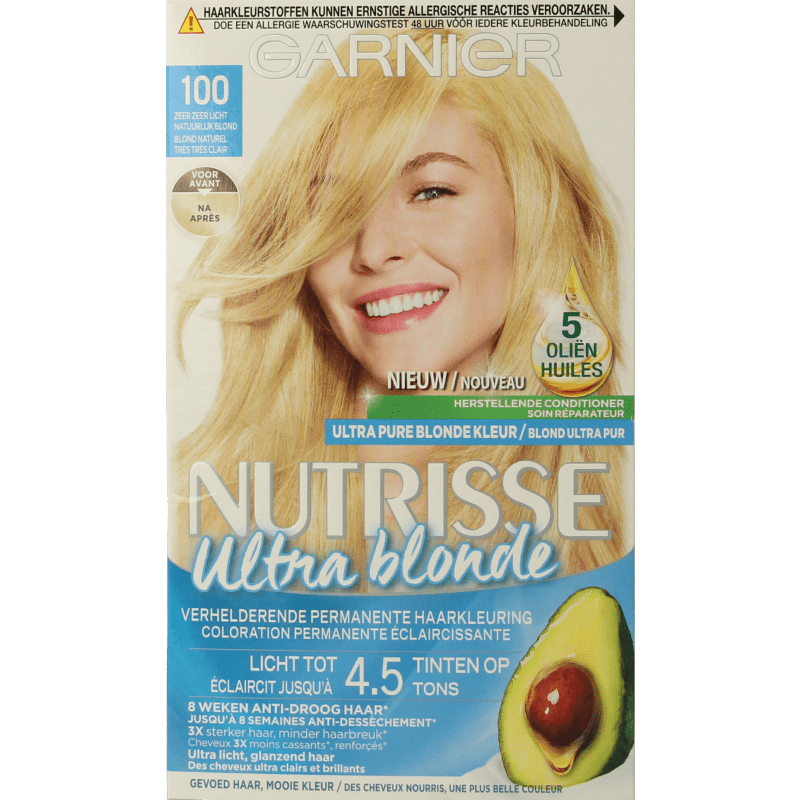 Nutrisse Nutrisse 100 truly blond camomille 1 Set - DrogistWereld