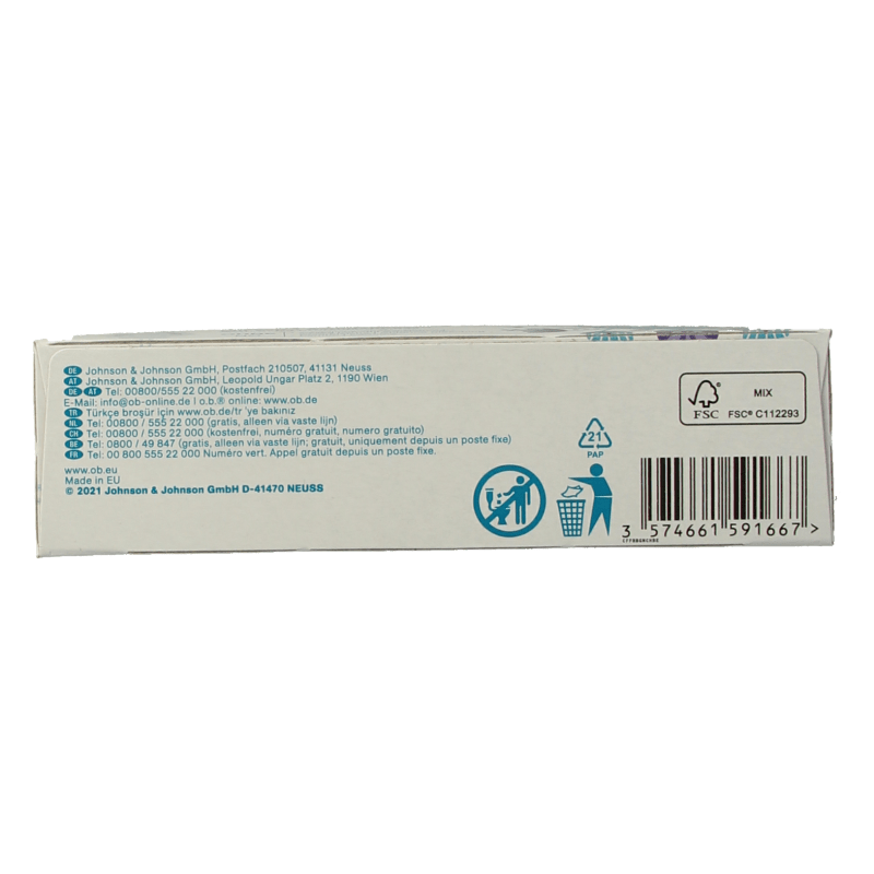 OB Tampons extra protect normal 16 Stuks - DrogistWereld