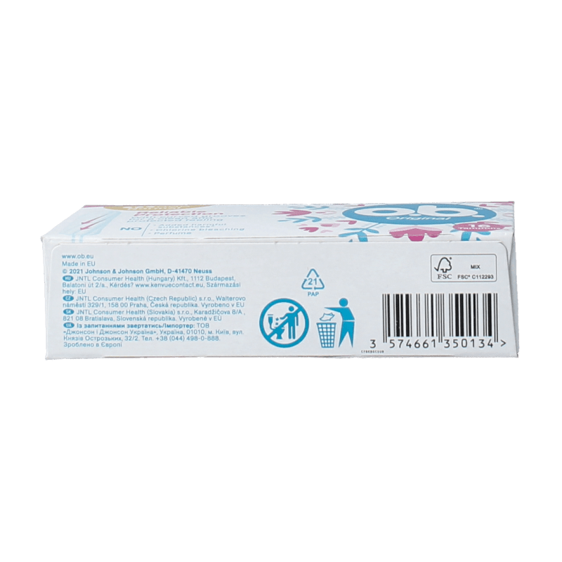 OB Tampons original normal 16 Stuks - DrogistWereld