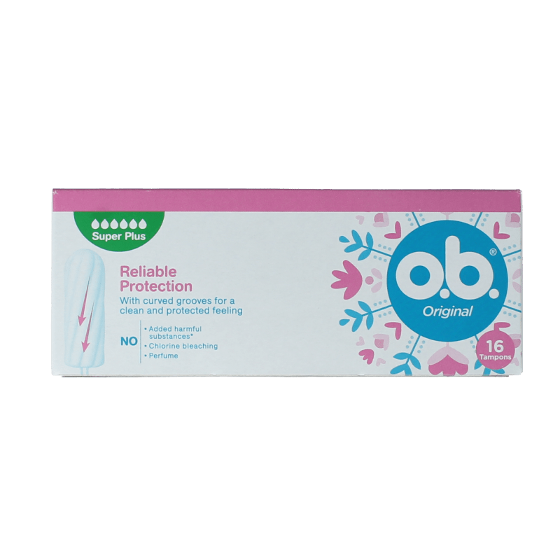OB Tampons original super plus 16 Stuks - DrogistWereld