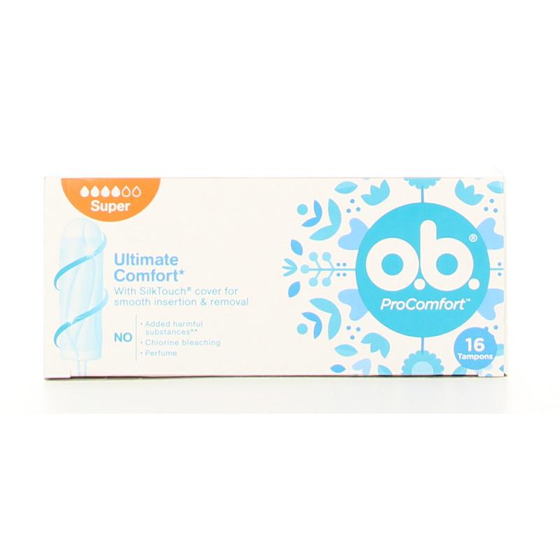 OB Tampons procomfort super 16 Stuks - DrogistWereld