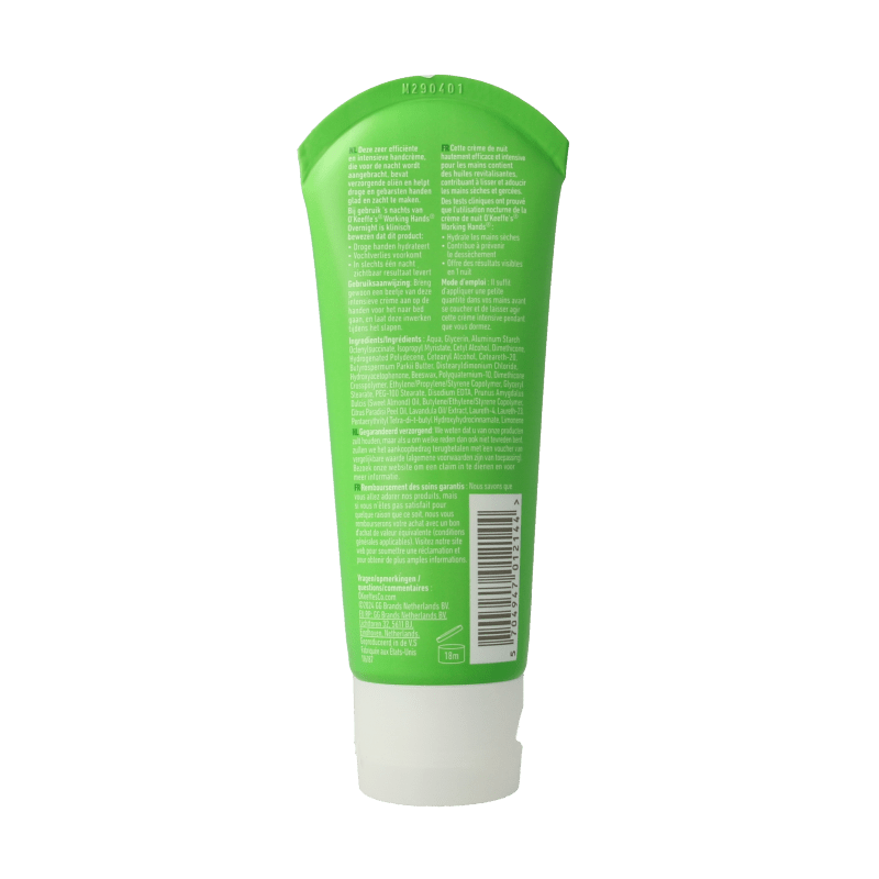 O'Keeffe's Working hands overnight 80 Milliliter - DrogistWereld