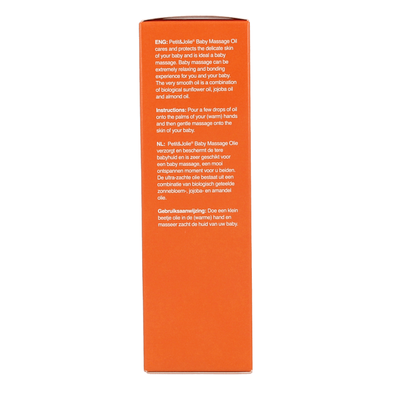 Petit & Jolie Baby massage oil 100 Milliliter - DrogistWereld
