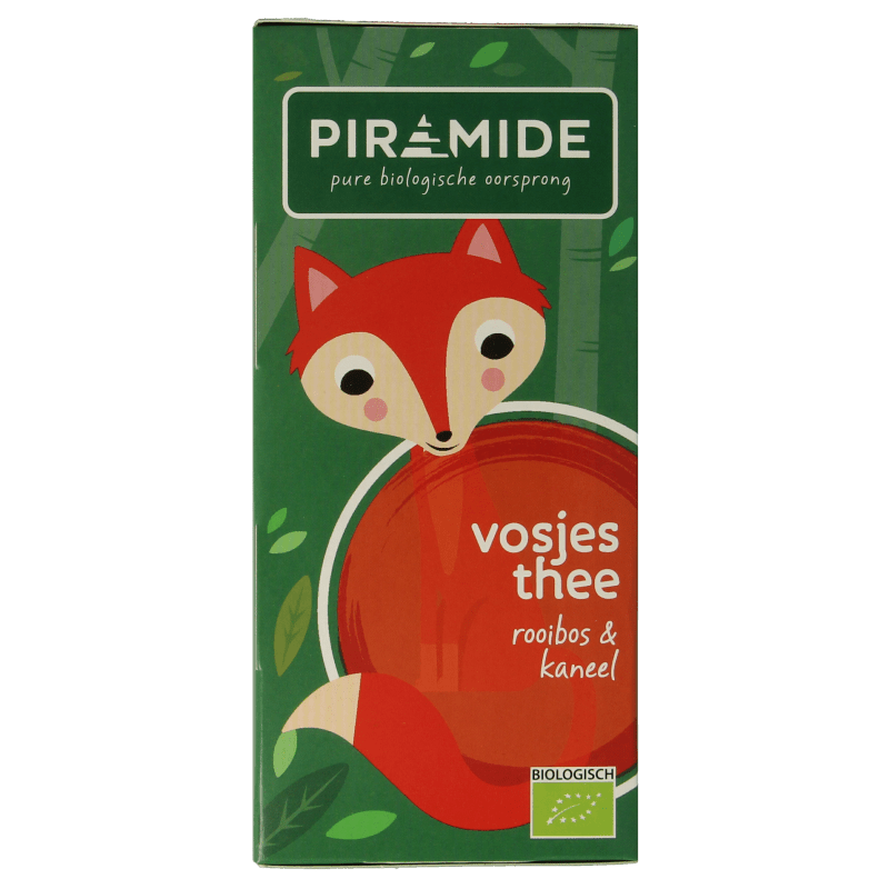 Piramide Vosjes thee eko bio 20 Zakjes - DrogistWereld
