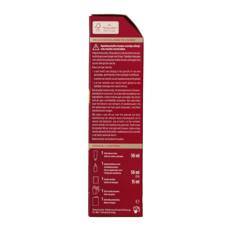 Poly Palette Haarverf 650 Kastanje middenbruin 1 Set - DrogistWereld