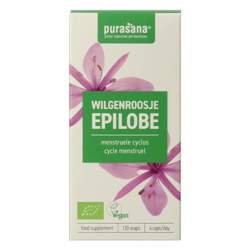 Purasana Wilgenroosje vegan bio 120 Vegetarische capsules - DrogistWereld