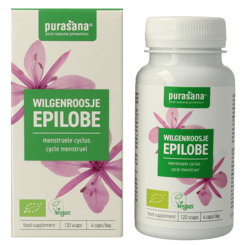 Purasana Wilgenroosje vegan bio 120 Vegetarische capsules - DrogistWereld