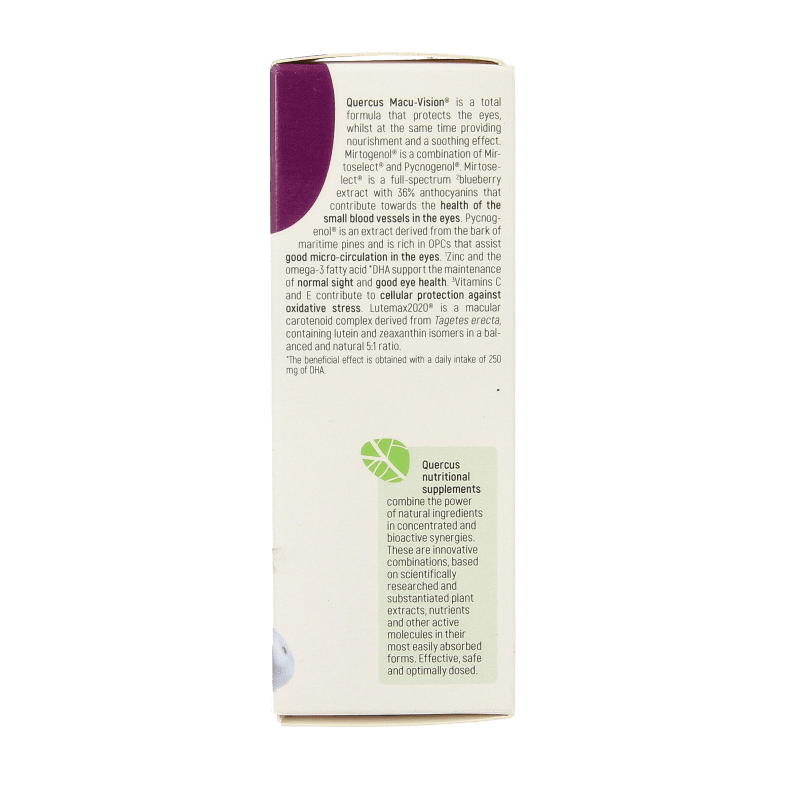 Quercus Macu - vision 30 Capsules - DrogistWereld