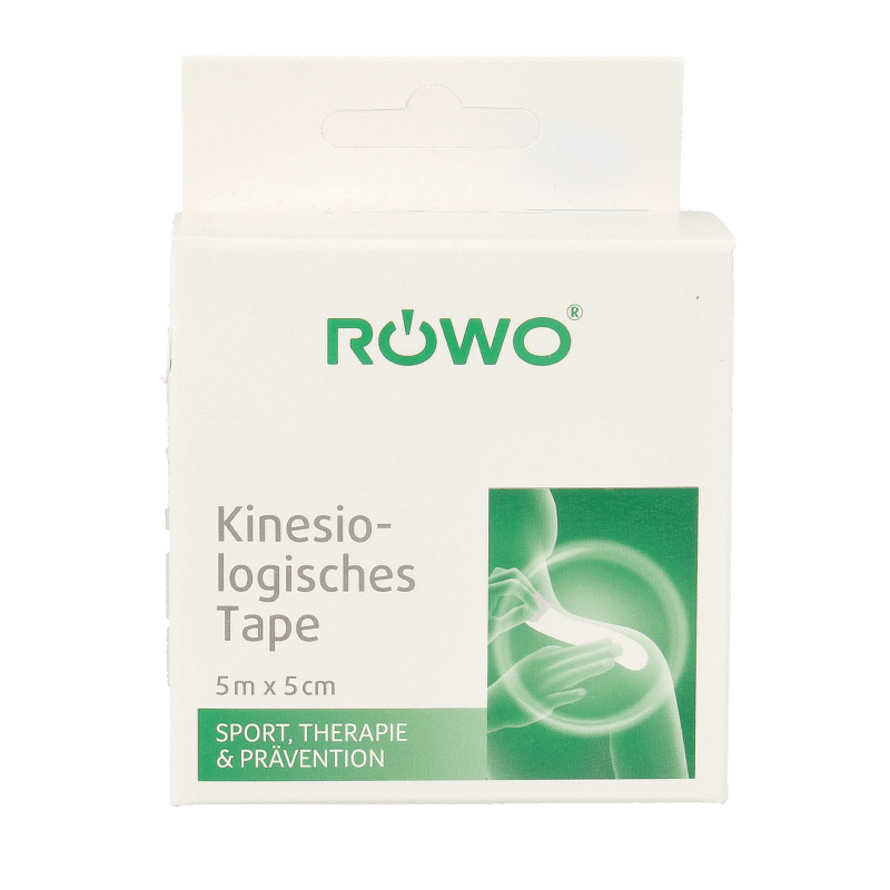 Rowo Kinesiotape blauw 5cm x 5m 1 Stuks - DrogistWereld