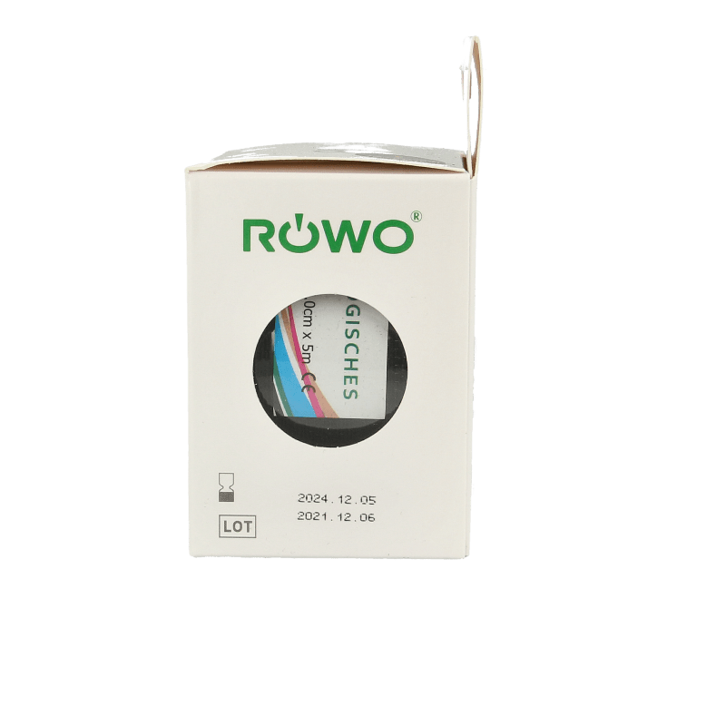 Rowo Kinesiotape zwart 5cmx5m 1 Stuks - DrogistWereld