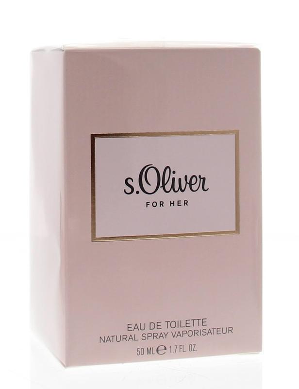 S Oliver For her eau de toilette spray 50 Milliliter - DrogistWereld