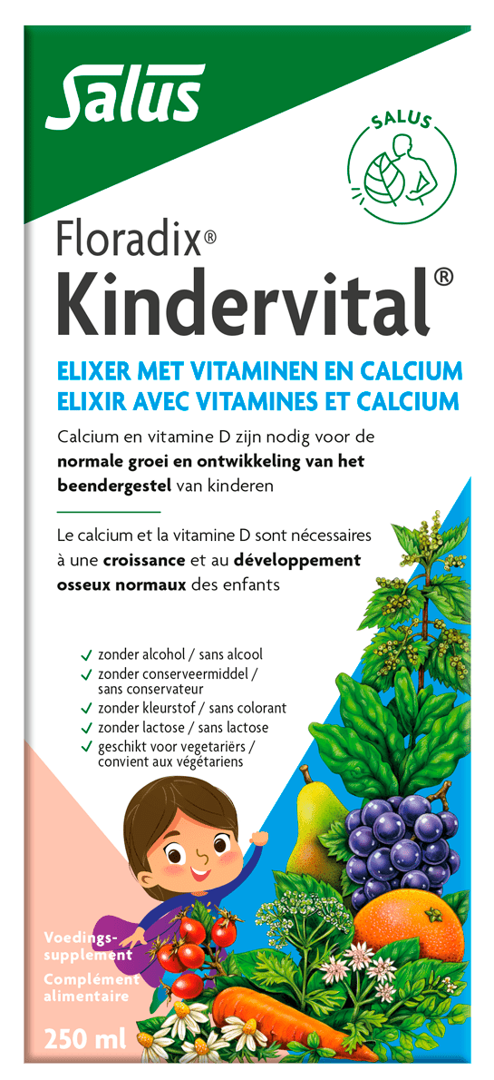 Salus Floradix kindervital 250 Milliliter - DrogistWereld