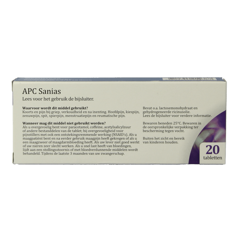 Sanias APC 20 Tabletten - DrogistWereld