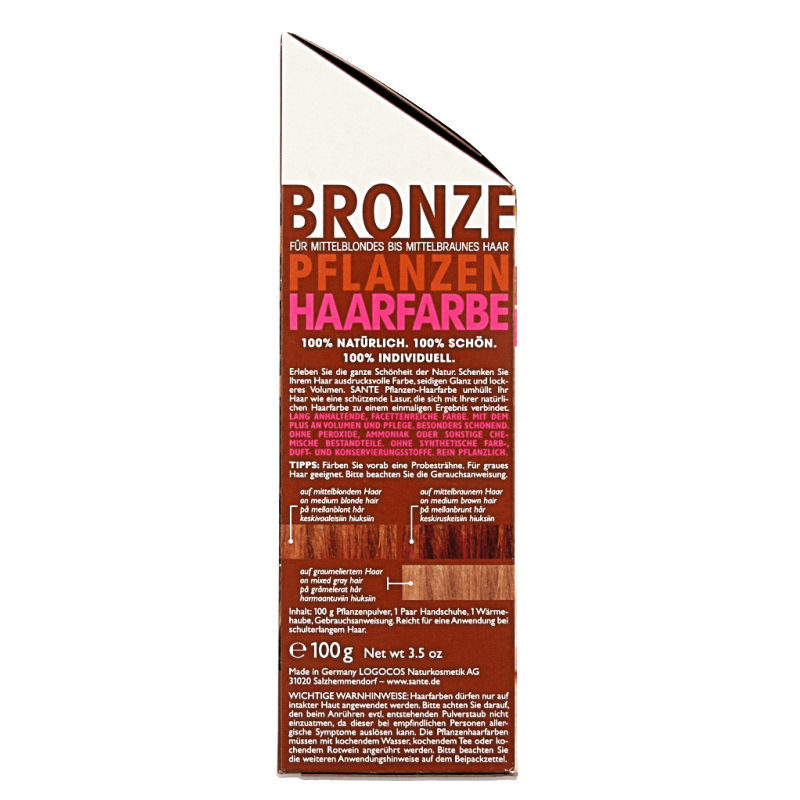 Sante Haarverf brons bruin BDIH 100 Gram - DrogistWereld