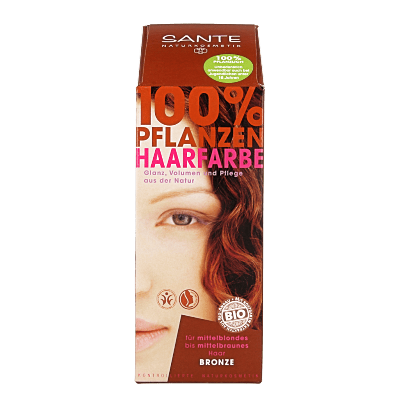 Sante Haarverf brons bruin BDIH 100 Gram - DrogistWereld