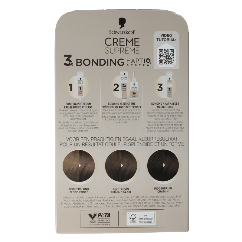 Schwarzkopf Creme supreme 6 - 16 licht bruin 1 Stuks - DrogistWereld