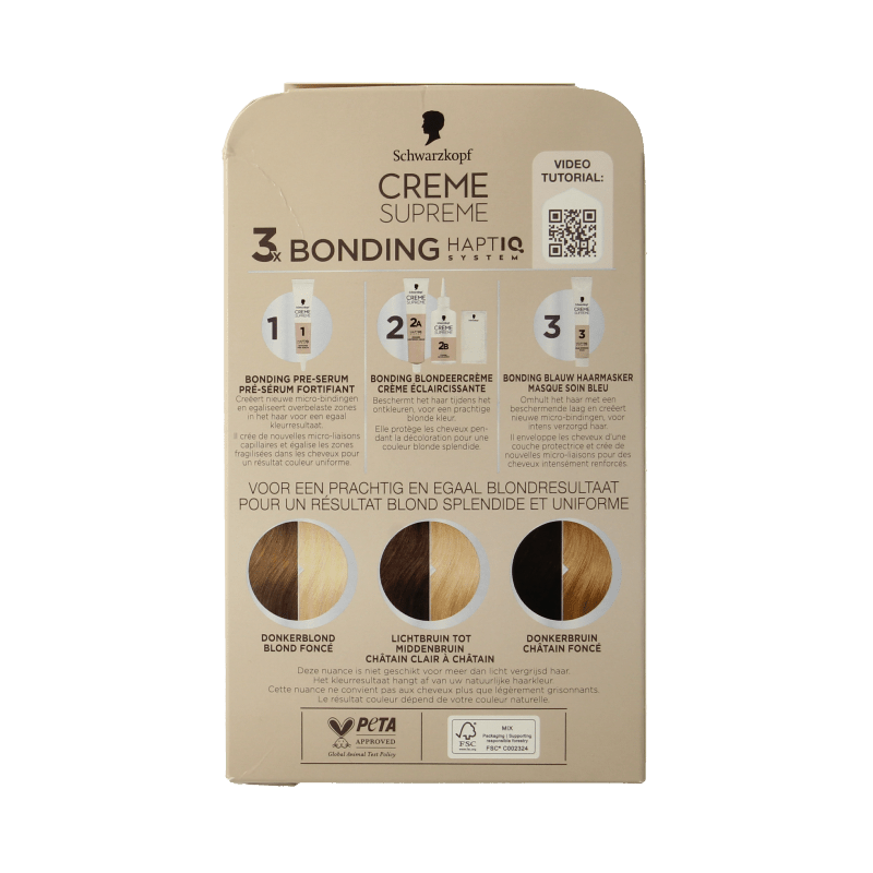 Schwarzkopf Creme supreme L1++ lightener 1 Stuks - DrogistWereld