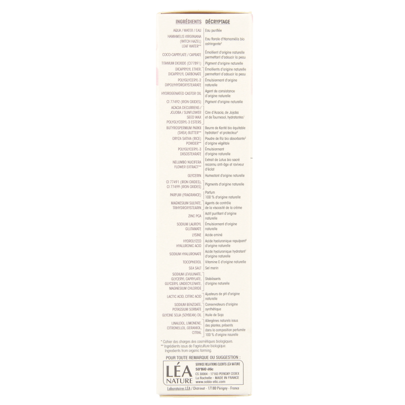 So Bio Etic BB Cream 01 light beige 40 Milliliter - DrogistWereld