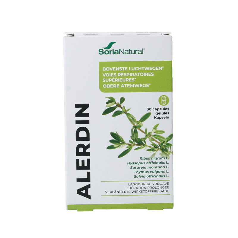Soria Natural 14 - C Alerdin XXI 30 Capsules - DrogistWereld