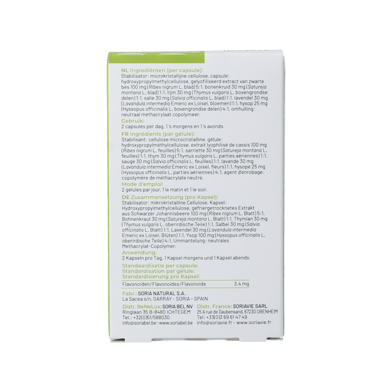 Soria Natural 14 - C Alerdin XXI 30 Capsules - DrogistWereld