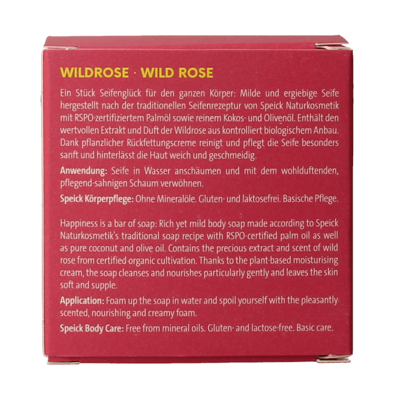 Speick Wilde roos zeep in doosje 100 Gram - DrogistWereld