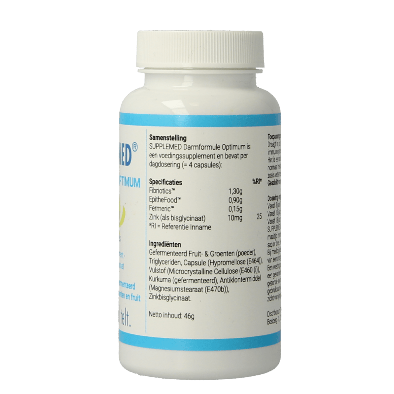 Supplemed Darmformule optimum 60 Capsules - DrogistWereld
