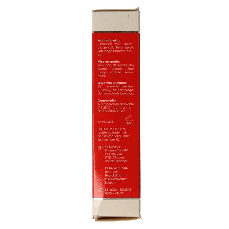 Sur Plus Eeltcreme 30 Milliliter - DrogistWereld