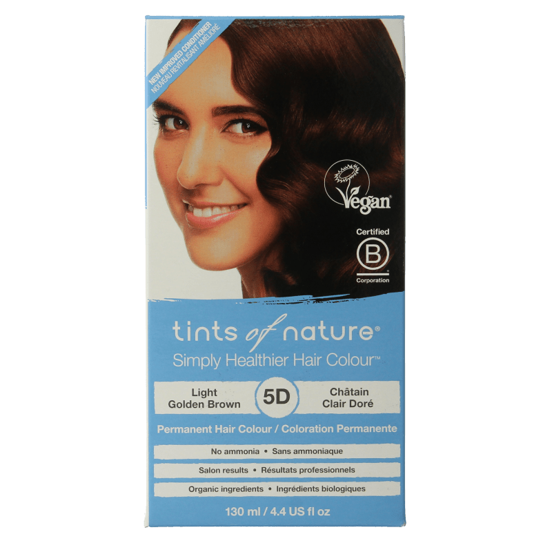 Tints Of Nature 5D licht goudbruin 1 Set - DrogistWereld
