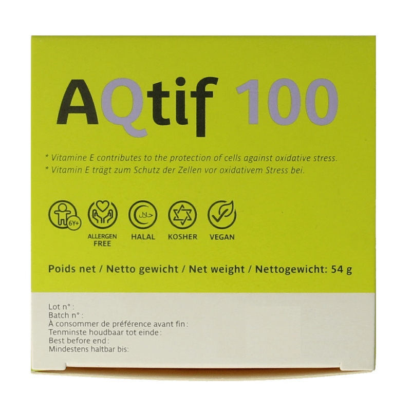 Trenker Aqtif100 90 Capsules - DrogistWereld