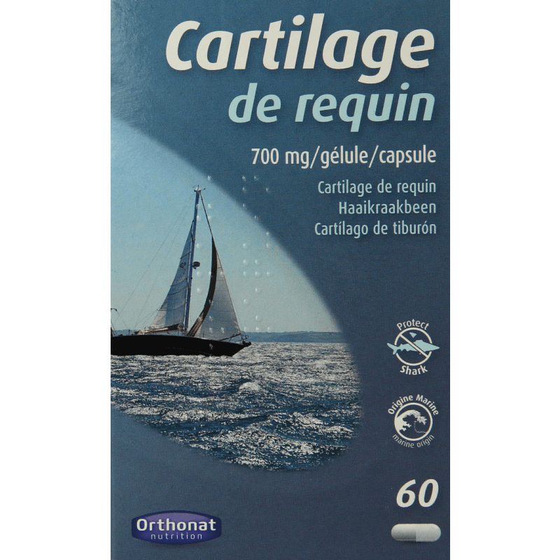 Trenker Cartilage de requin 60 Capsules - DrogistWereld