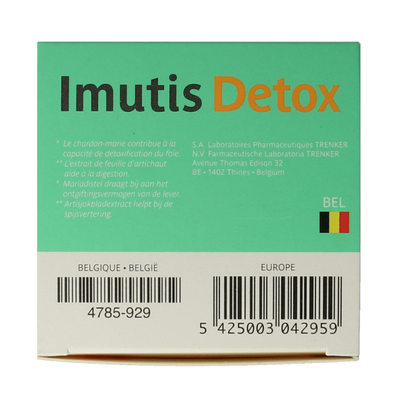 Trenker Imutis detox 120 Capsules - DrogistWereld