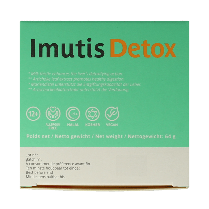 Trenker Imutis detox 120 Capsules - DrogistWereld