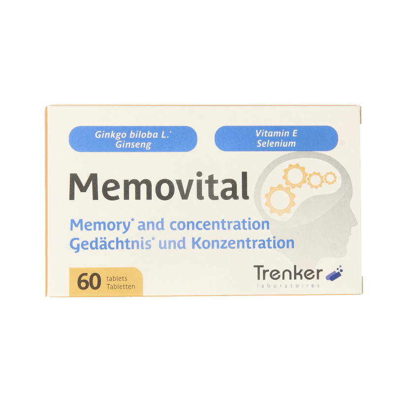 Trenker Memovital 60 Tabletten - DrogistWereld